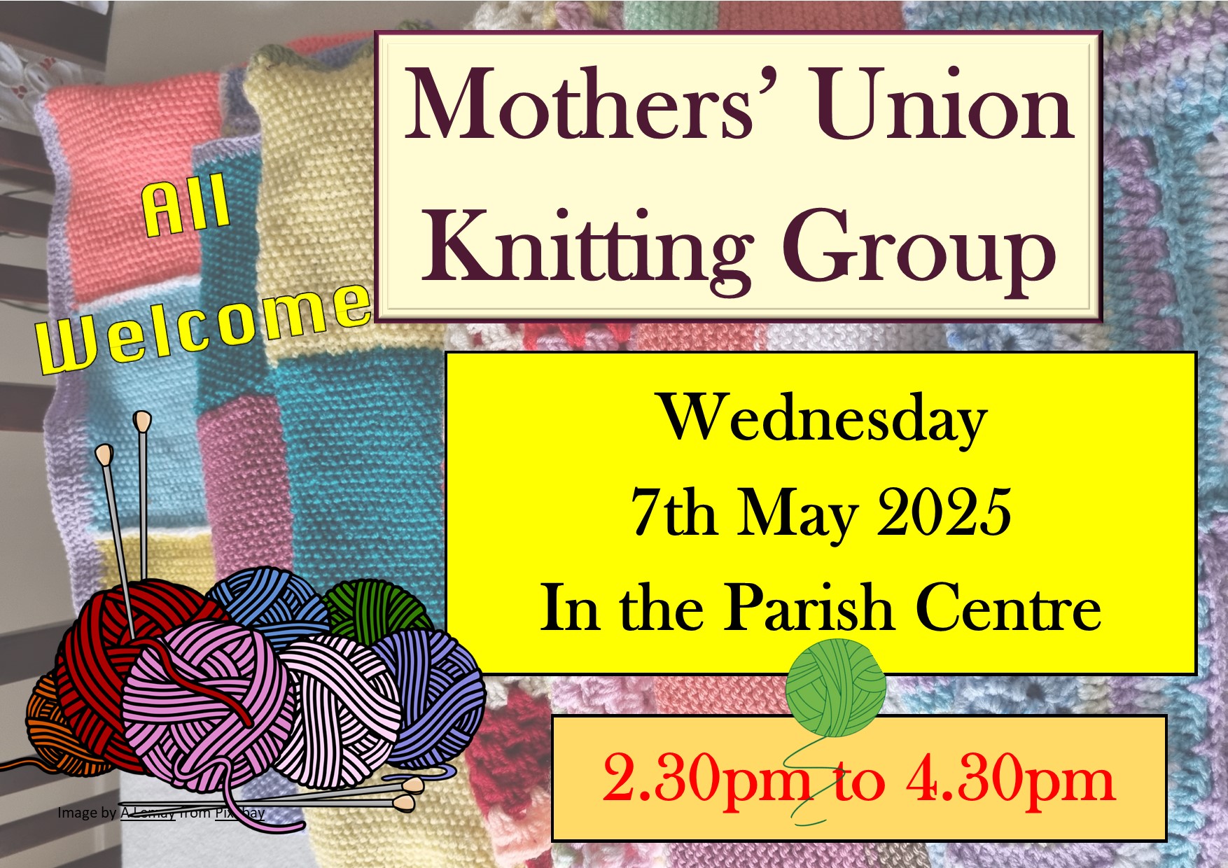 MU Knitting Group May 7th 2025