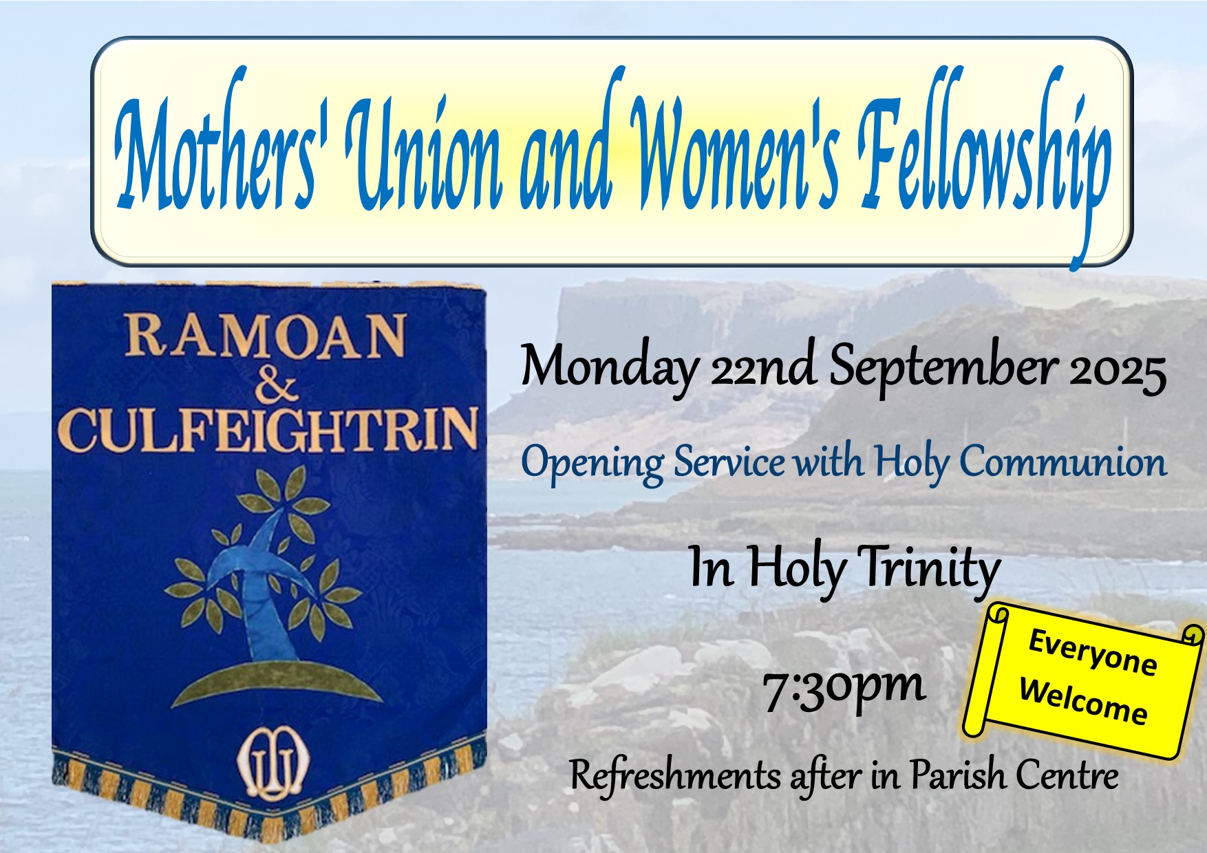Mothers union Womens fellowship 22 sept 25