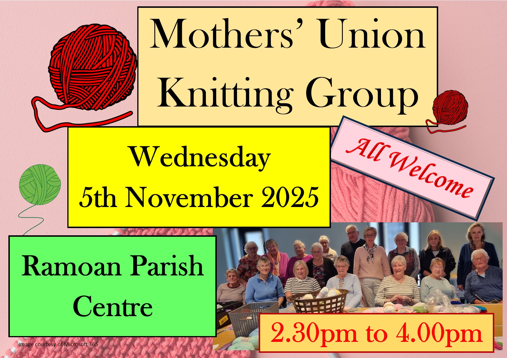MU Knitting Group November 2025