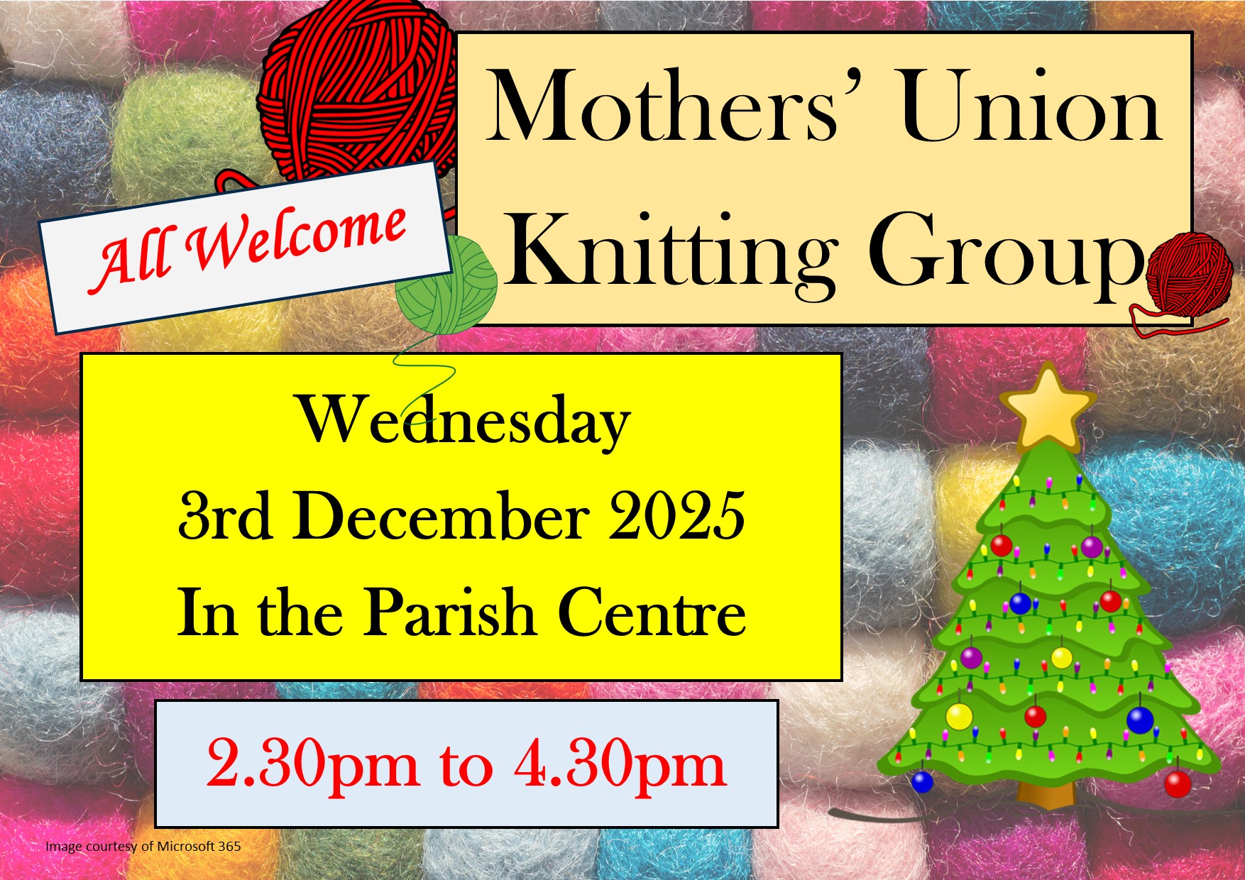 MU Knitting Group December 2025